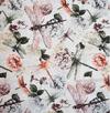 Chloe Floral Dragonflies Ivory