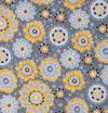 Grey, Black, Yellow Suzani