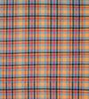 Orange/Teal Plaid