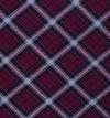 Red Black Plaid w/Silver