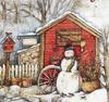 Snowman and Shed - 1 left