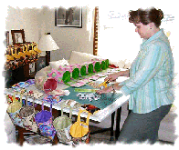 Prudence at cutting table